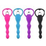 Vara Vibradora Anal Plug Silicona YS-BE239   Negro  Adultos - Imagen 5