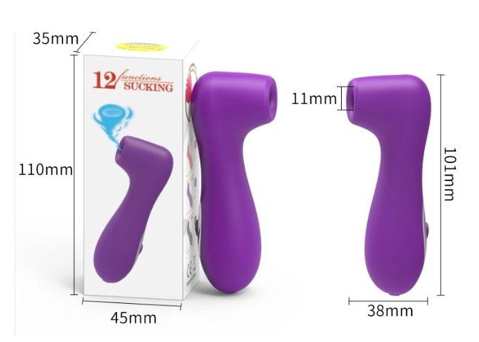 dlimgs.php_-6517.jpg Succionador de Clitoris Pequeño Recargable YS-BE111 Violeta Adulto - Imagen 1