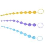 Varita Anal Inexpulsabe de Silicona YS-BE014   Violeta  Adultos - Imagen 3