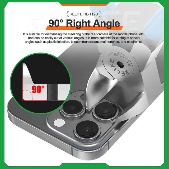 dlimgs.php_-6580.jpg Alicate de Corte Plano en Angulo Recto (RL-112B) Relife - Imagen 1