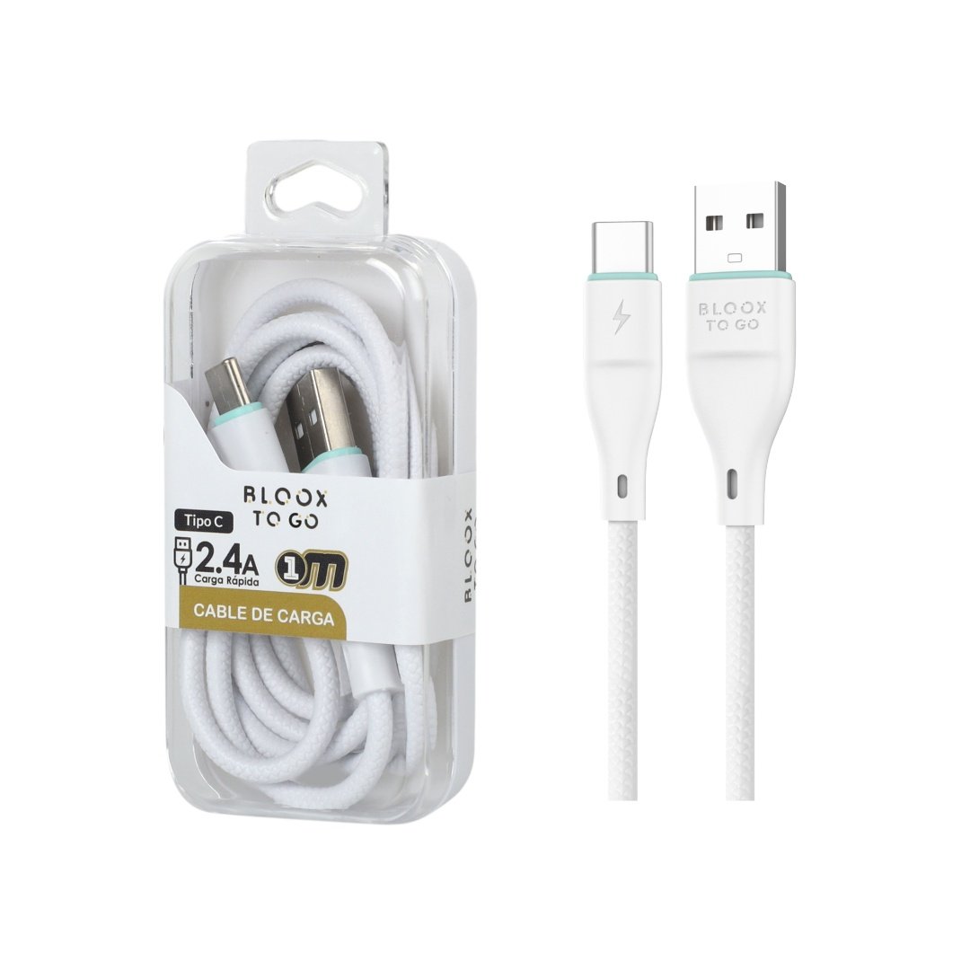 dlimgs.php_-6600.jpg Cable de Datos BLOOX TO GO USB A a USB C PVC 100cm - Imagen 1