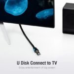 Cable Extensor Flat USB-A 3.0   Macho/Hembra / 3M / Negro  VAS-A13-B300  Vention - Imagen 5