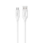 Cable de Datos   USB A a microUSB  Blanco  SJ620  USAMS - Imagen 2
