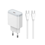 Cargador de Pared Q122   USB C a Lightning  27W  5A  Carga Rápida  LDNIO