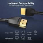 Cable HDMI 2.0   4K / 3M / Negro  AAIBI  Vention - Imagen 4