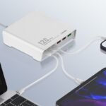 Estación de Carga de Escritorio Q605   120W  3 USB A + 3 USB C  LDNIO - Imagen 2