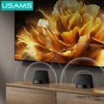 Parlante Bluetooth Magnético   700mAh  Negro  YX016  USAMS - Imagen 2