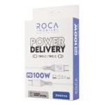 Cable de Datos ROCA   Power Delivery  USB C a USB C  300cm  100W  Blanco - Imagen 5