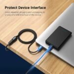 Cable Extensor USB-A 3.0   Macho/Hembra / 0.5M / Negro  CBHBD  Vention - Imagen 4