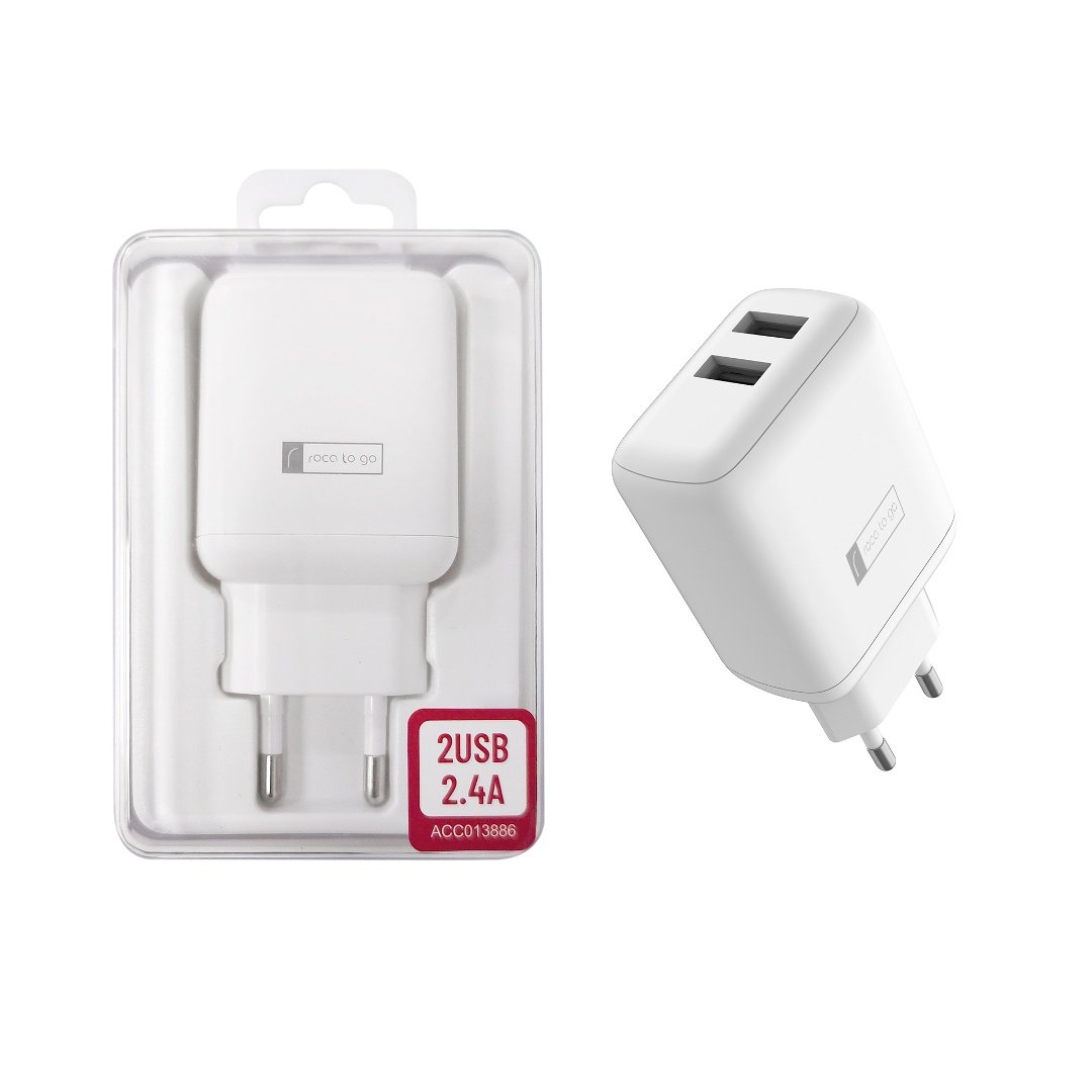 dlimgs.php_-7180.jpg Cargador ROCA TO GO 12W / 2.4A 2x USB A Sin Cable - Imagen 1