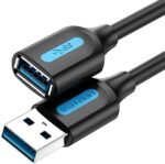 Cable Extensor USB-A 3.0   Macho/Hembra / 0.5M / Negro  CBHBD  Vention - Imagen 7