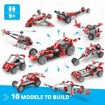 Inventor Motorized   Auto de Carrera  +10 modelos  IN50  ENGINO - Imagen 5