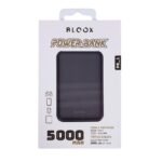 Power Bank BLOOX PB_1   5.000mAh  Entrada: Tipo C Negro / Salida: Tipo C + USB*2