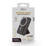 Power Bank ROCA PB10/M2   10.000mAh  Carga Magnética  Entrada: Tipo C / Salida: Tipo C 20W + Magnético 15W Negro - Imagen 2