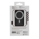 Power Bank ROCA PB10/M2   10.000mAh  Carga Magnética  Entrada: Tipo C / Salida: Tipo C 20W + Magnético 15W Negro - Imagen 4