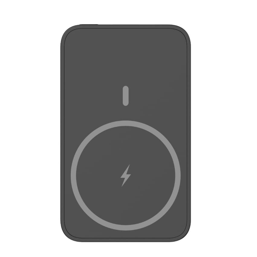 dlimgs.php_-7325.jpg Power Bank BLOOX PB_M1 5.000mAh Carga Magnética Entrada: Tipo C / Salida: USB+Tipo C+Magnético Negro - Imagen 1