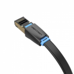 Cable de Red Flat   Cat.8 SSTP / 0.5M / Negro  IKCBD  Vention - Imagen 2