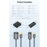 Tarjeta Sonido Externa USB-A   Negro  VAB-S17-B  Vention - Imagen 5