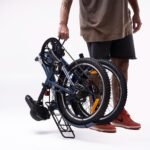 Bicicleta Plegable   Rodado 20  7 Velocidades  Azul Petróleo (BKE720B) Randers - Imagen 16