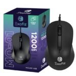 Mouse USB   MO-01  Negro  Exofiz - Imagen 8