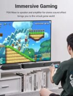 Cable de Audio Optico Toslink   1.5M / Gris  Aluminio  BAVHG  Vention - Imagen 4