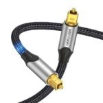 Cable de Audio Optico Toslink   2M / Gris  Aluminio  BAVHH  Vention - Imagen 6