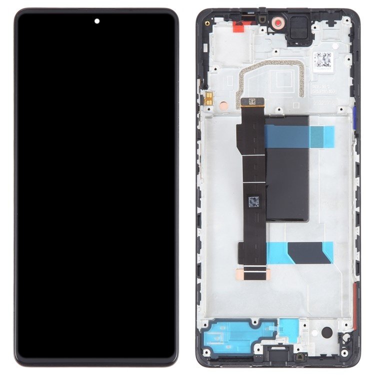 dlimgs.php_-7558.jpg Display Xiaomi Redmi Note 12 Pro 5G/Poco X5 Pro 5G Comp. c/Marco Negro (22101316G / 22101320I) (OLED) - Imagen 1