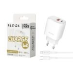 Cargador BLOOX A+C 3A   Cable Tipo C a Lightning 30W (BL-TCA-L2)
