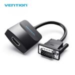 Convertidor VGA a HDMI con Micro USB Hembra y Puerto de Audio / 0.15M / Negro   ACNBB  Vention - Imagen 2
