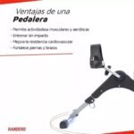 Ejercitador Pedalera   Negro (ARG-111) Randers - Imagen 3