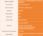 Batería para Samsung N985/N986/Note 20 Ultra   EB-BN985ABY  ORYRO - Imagen 3