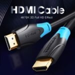 Cable HDMI   4K / 0.75M / Negro  AACBE  Vention - Imagen 5