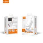 Cargador Pared A4610C   65W  PD/QC4+/QC3.0/PPS/AFC/FCP/SCP  Carga Rápida  Blanco  LDNIO - Imagen 4