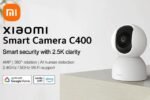 Cámara Inteligente C400   Inalámbrica 360°  Visión nocturna  2.5K  Xiaomi - Imagen 2
