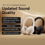 Auricular Bluetooth H2 Pro   ANC  Negro  QCY By Xiaomi - Imagen 3