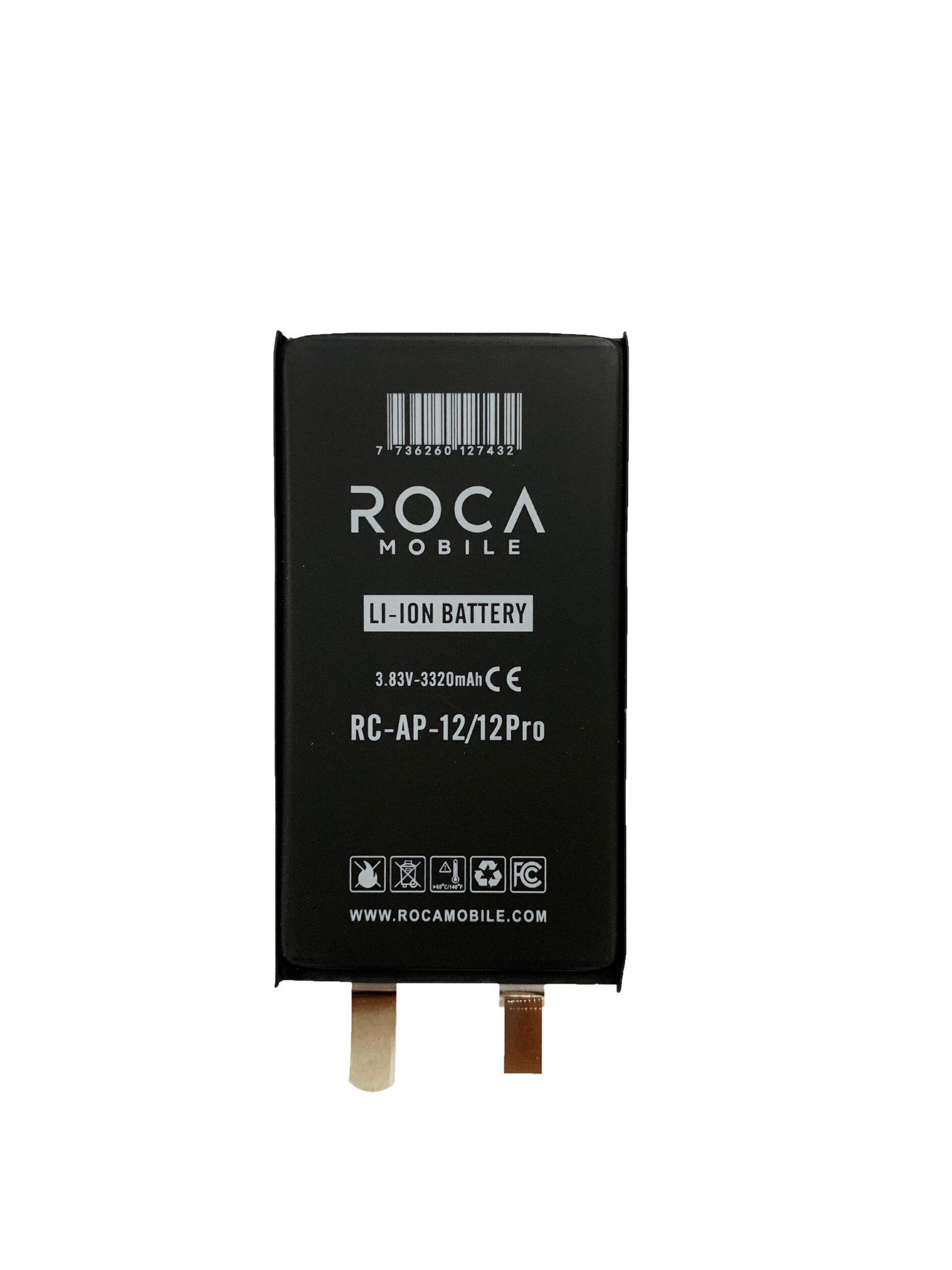 dlimgs.php_-7894.jpg Batería Roca para Apple iPhone 12/12 Pro (3320mAh) Sin Flex - Imagen 1