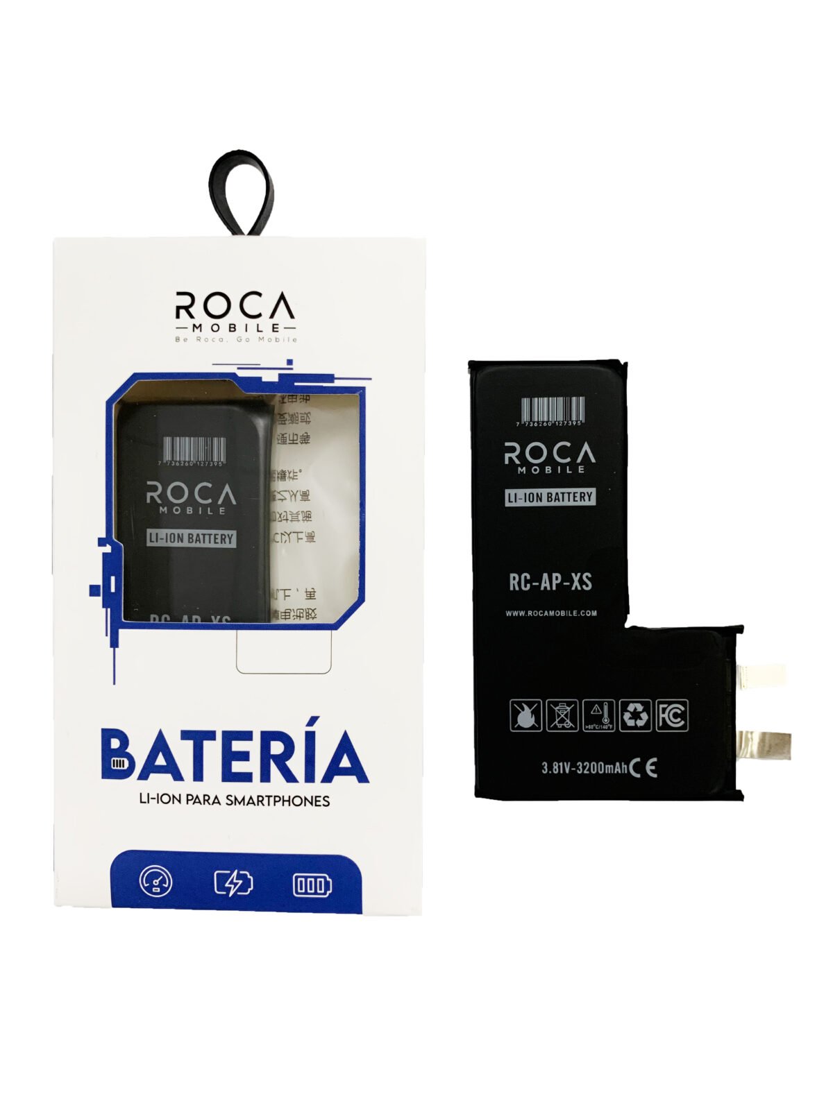 Batería Roca para Apple iPhone Xs (3200mAh) Sin Flex - Imagen 2