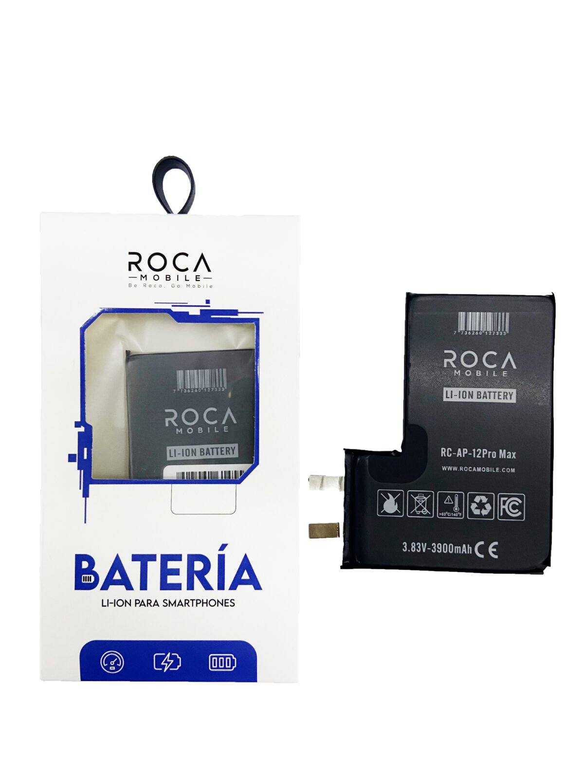 Batería Roca para Apple iPhone 12 Pro Max (3900mAh) Sin Flex - Imagen 2