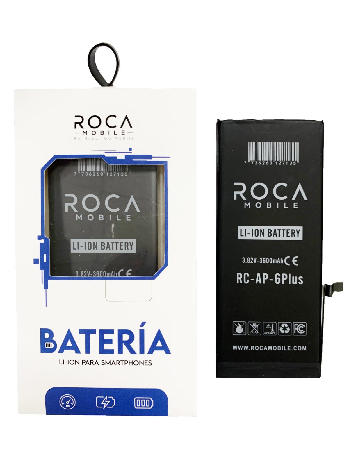 Batería Roca para Apple iPhone 6 Plus (3600mAh) - Imagen 2