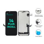 Display Apple iPhone 14 Plus (Incell High End) Comp. Negro   IC Removible - Imagen 2