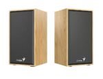 Parlante 2.0 SP-HF180 6W   USB  Madera Claro  Genius - Imagen 2