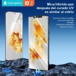 (S) Pack 20 Láminas Curado UV Matte   180MJZ-01G - Tamaño S  Rock Space  6941402717391