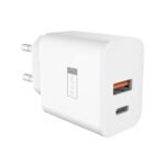 Cargador Rápido ROCA TO GO 20W+QC3.0   USB A QC3.0  USB C PD  Sin Cable - Imagen 2
