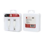 Cable de Datos ROCA TO GO   USB C a USB C  100cm  3A  60W  Blanco - Imagen 3