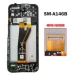 Display Samsung A146B/A146M A14 5G Comp. c/Marco Negro OLED