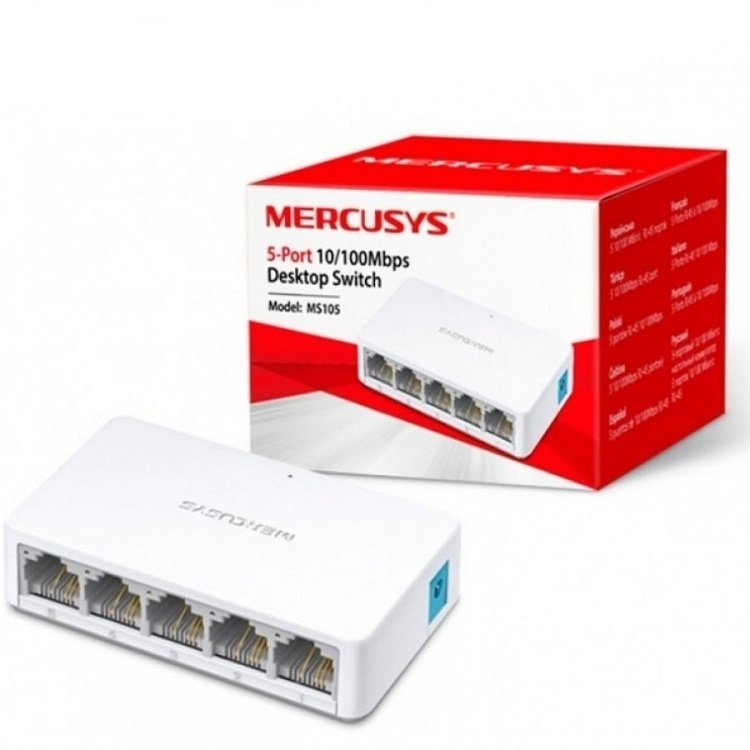 dlimgs.php_-8170.jpg Switch MS105 5 Puertos 10/100Mbps Mercusys - Imagen 1