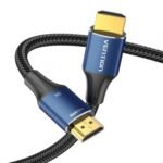 Cable HDMI Cordón   Macho/Macho / 8K / 1M /Aluminio Azul  ALGLF  Vention