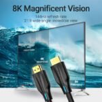 Cable HDMI 2.1   8K / 1M / Negro  AANBF  Vention - Imagen 7
