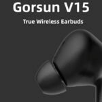 Auricular Bluetooth Gorsun V15 Touch ID Negro (TWS)