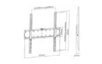 KL21G/44F - Soporte TV/Monitor   Fijo c/Nivel  Hasta 55"/ 40kg  Brateck